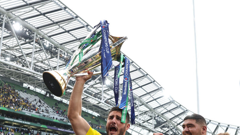 La Rochelle a remporté la Champions Cup cette année, réalisant le doublé 2022-2023. (Photo by David Rogers/Getty Images)