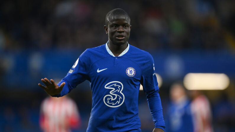 Le club Al-Ittihad a annoncé avoir recruté le milieu de terrain de Chelsea et champion du monde 2018 français, qui rejoint son compatriote Karim Benzema. (Photo by Mike Hewitt/Getty Images)