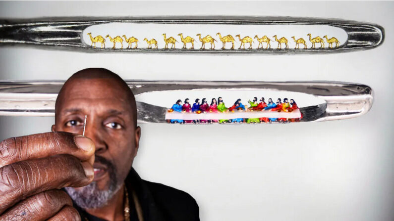 (Avec l'aimable autorisation de Paul Ward Photography et de Willard Wigan)