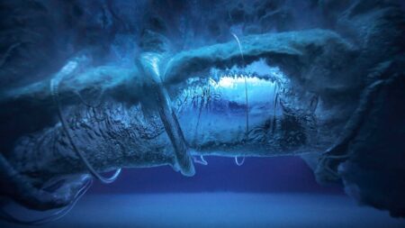 Un photographe prend des photographies de l’intérieur des vagues qui semblent irréelles