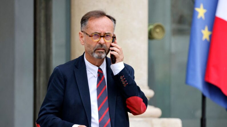 Robert Ménard, le 4 juillet 2023. (Photo: LUDOVIC MARIN/AFP via Getty Images)