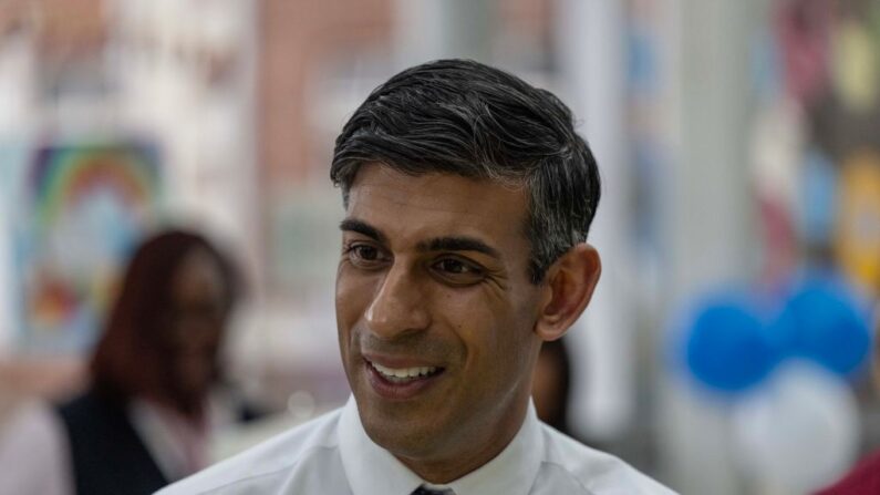 Le Premier ministre britannique Rishi Sunak. (Photo Jack Hill - Pool/Getty Images)