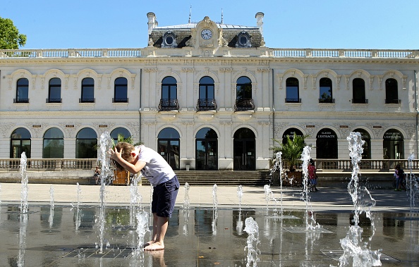 Le théâtre de Brive-la-Gaillarde (Corrèze) (DIARMID COURREGES/AFP via Getty Images)