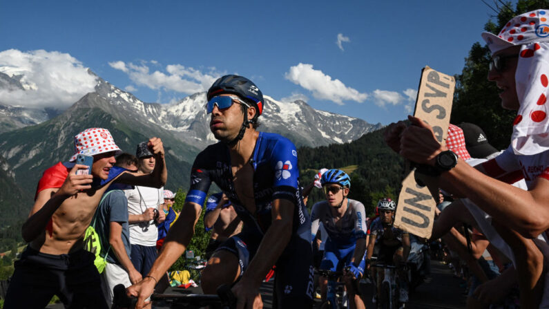 Thibaut Pinot confirme sa retraite à la fin de saison. (Photo by MARCO BERTORELLO/AFP via Getty Images)