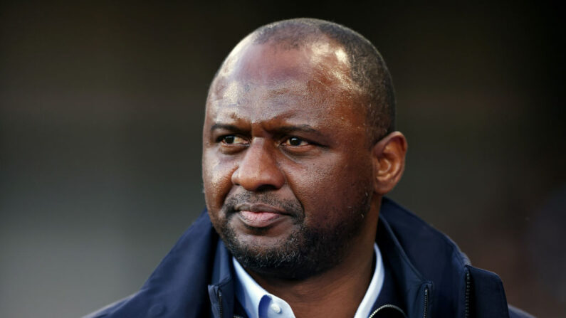 Patrick Vieira, légende de l'équipe de France, est le nouveau coach du club alsacien. (Photo by Paul Harding/Getty Images)