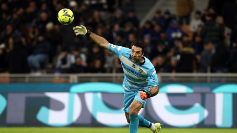 Gianluigi Buffon, a fait ses adieux au football à 45 ans mercredi. (Photo : Marco Luzzani/Getty Images)