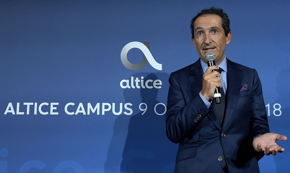 Le patron d'Altice Patrick Drahi. (Photo ÉRIC PIERMONT/AFP via Getty Images)