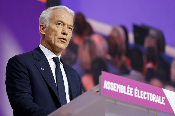 Le président du Medef Patrick Martin. (Photo LUDOVIC MARIN/AFP via Getty Images)