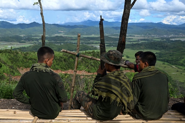 Des violences interethniques ont éclaté en mai entre Meiteis et Kukis, faisant selon les autorités plus de 100 morts. (Photo ARUN SANKAR/AFP via Getty Images)