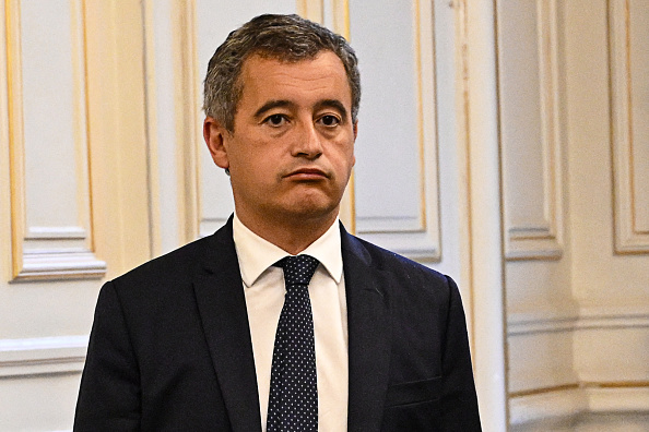 Le ministre de l'Intérieur Gérald Darmanin.    (BERTRAND GUAY/AFP via Getty Images)