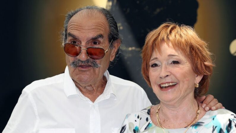 Gérard Hernandez et Marion Game, le 17 juin 2017. (Photo: VALERY HACHE/AFP via Getty Images)