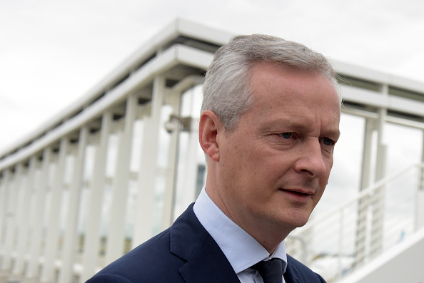 Le ministre de l'Économie Bruno Le Maire. (Photo ÉRIC PIERMONT/AFP via Getty Images)