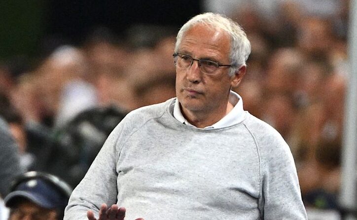 Pascal Gastien, entraineur de Clermont Foot. (Photo : SEBASTIEN BOZON/AFP via Getty Images).