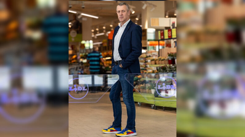 Le PDG de Lidl France Michel Biero. (JOEL SAGET/AFP via Getty Images)