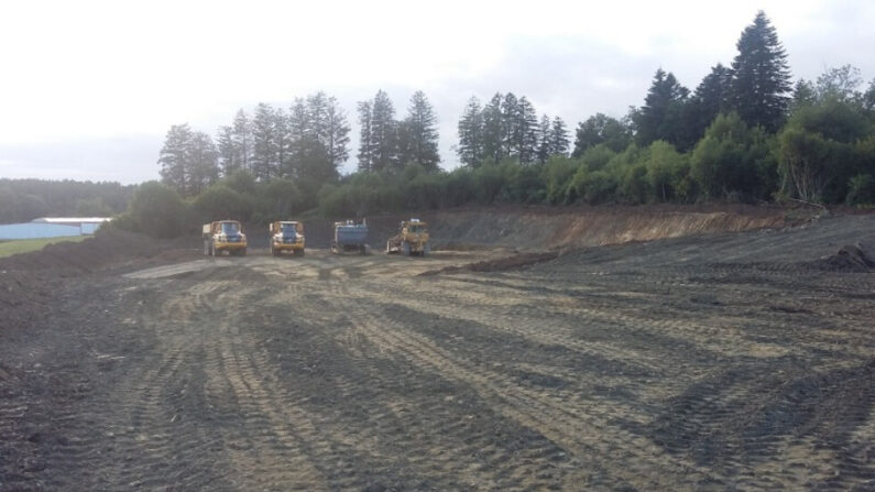 En juillet dernier, un gigantesque terrassement a été réalisé au niveau de Guyor Haut, dans la commune du Bez (Tarn), dans le cadre d’un chantier éolien.  (Facebook Association Vent mauvais.) 