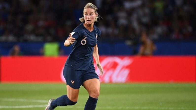 Amandine Henry rappelée chez les Bleues après plus de deux ans d'absence.        (Photo : FRANCK FIFE/AFP via Getty Images)