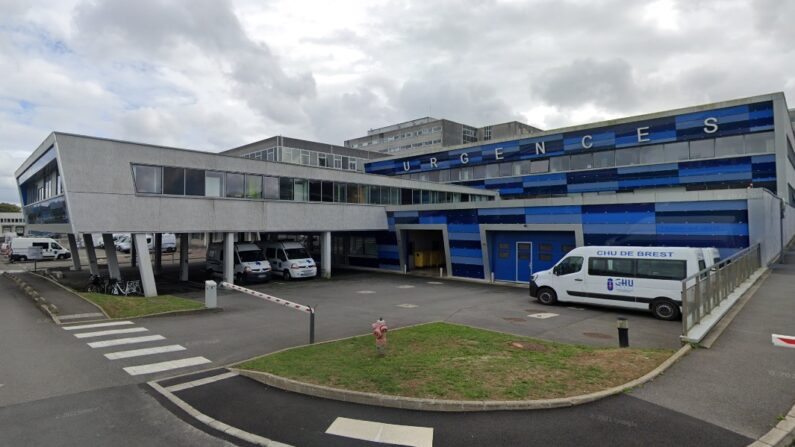 C'est au CHU de Brest que la jeune Lilou est décédée. Elle y était hospitalisée pour y subir une opération du dos. (Capture d'écran/Google Maps)