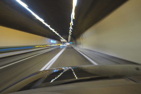 Le tunnel du mont Blanc sera fermé du 16 octobre au 18 décembre 2023. (Photo GUILLAUME SOUVANT/AFP via Getty Images)