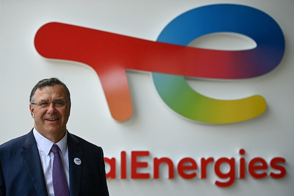 Le PDG de TotalEnergies Patrick Pouyanné. (Photo CHRISTOPHE ARCHAMBAULT/AFP via Getty Images)