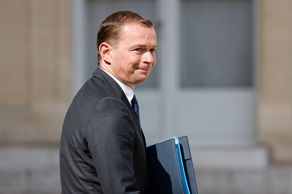 Le ministre du Travail Olivier Dussopt. (Photo LUDOVIC MARIN/AFP via Getty Images)