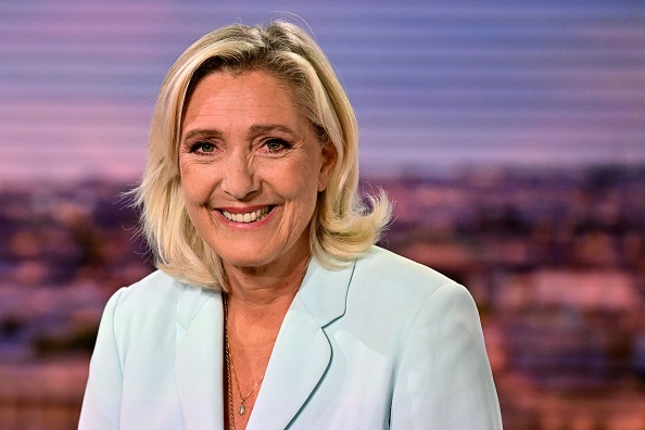 La dirigeante du Rassemblement national (RN) et membre du Parlement français Marine Le Pen. (Photo MIGUEL MEDINA/AFP via Getty Images)