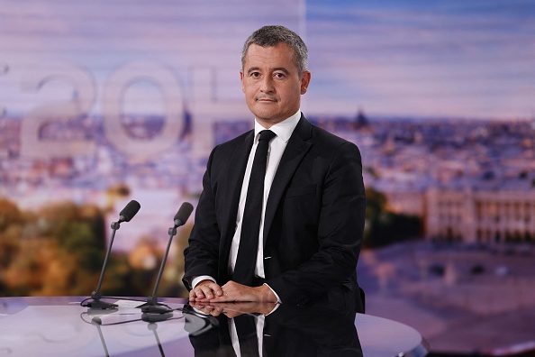 Le ministre de l'Intérieur Gérald Darmanin. (Photo LUDOVIC MARIN/AFP via Getty Images)