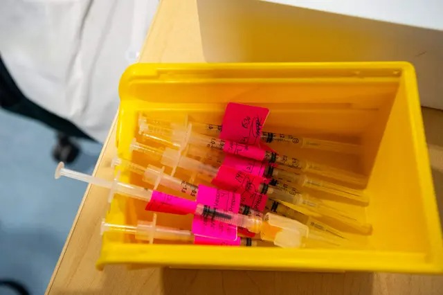 Vaccins Covid-19 dans le Massachusetts. (Joseph Prezioso/AFP via Getty Images)