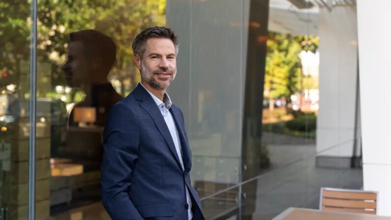 Michael Shellenberger, auteur de "San Fransicko", à Washington le 20 octobre 2021. (York Du/Epoch Times)