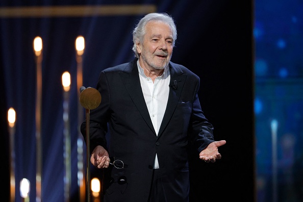 Pierre Arditi à la cérémonie des Molières à Paris en mai 2022. (GEOFFROY VAN DER HASSELT/AFP via Getty Images)