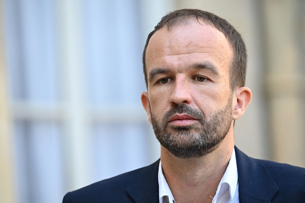 Le député de La France Insoumise (LFI) Manuel Bompard. (Photo BERTRAND GUAY/AFP via Getty Images)