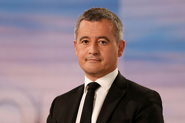 Le ministre de l'Intérieur Gérald Darmanin. (Photo LUDOVIC MARIN/AFP via Getty Images)