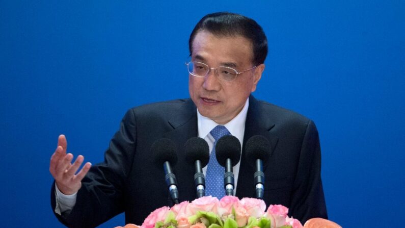 Le premier ministre chinois de l'époque, Li Keqiang, à Pékin, le 16 janvier 2016. (Mark Schiefelbein/Pool/Getty Images)