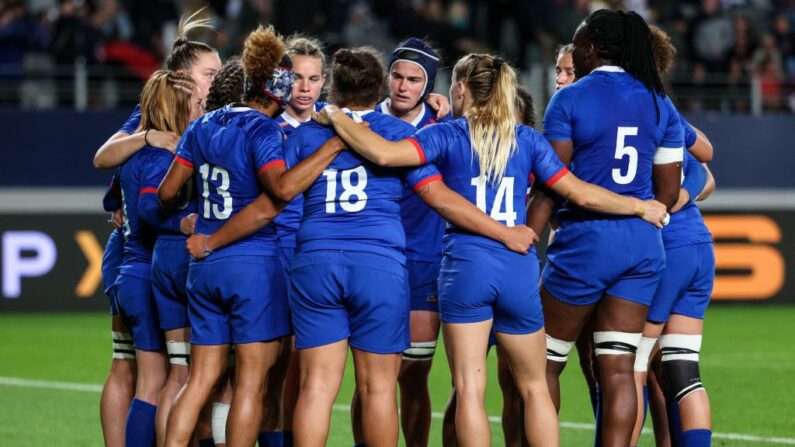 Les Bleues affronteront la Nouvelle-Zélande (21 octobre), l'Australie (28 octobre) puis le Canada (4 novembre). (Photo : MARTY MELVILLE/AFP via Getty Images)