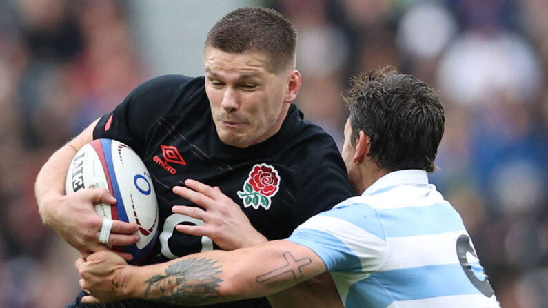 L'Argentine et l'Angleterre, tombées en demi-finale la semaine dernière, tenteront de refermer leur Coupe du monde de rugby sur une bonne note à l'occasion du match pour la troisième place vendredi (21h00) au Stade de France. (Photo : ADRIAN DENNIS/AFP via Getty Images)