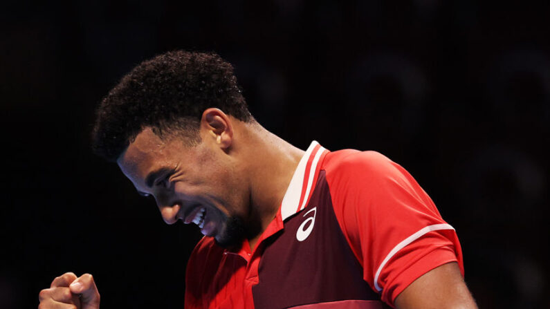 Arthur Fils s'est imposé à Jeddah contre l'Italien Luca Nardi lors de la première journée du tournoi Next Gen ATP Final. (Photo : Adam Pretty/Getty Images)