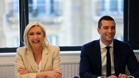 Européennes 2024: le RN largement en tête des intentions de vote