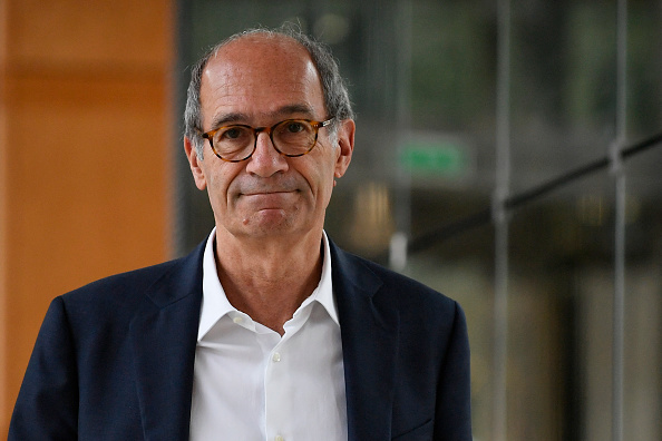 Le questeur de l'Assemblée nationale Éric Woerth. (Photo JULIEN DE ROSA/AFP via Getty Images)