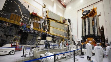 Les nouveaux satellites météo d’Airbus permettent de «mieux anticiper les phénomènes orageux, les tempêtes»