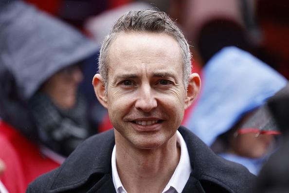 Ian Brossat, sénateur PCF, le 16 novembre 2023 à Paris. (Photo LUDOVIC MARIN/AFP via Getty Images)