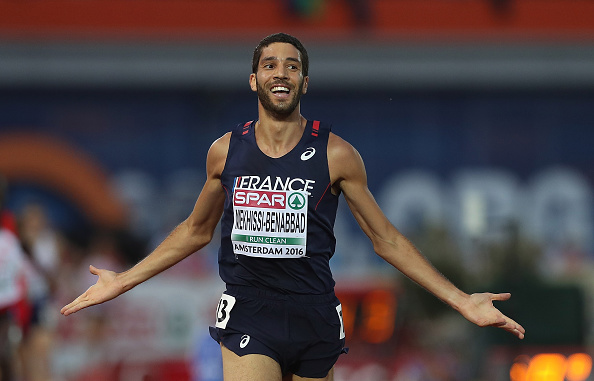 L'ancien coureur français Mahiedine Mekhissi. (Photo Ian MacNicol/Getty Images)