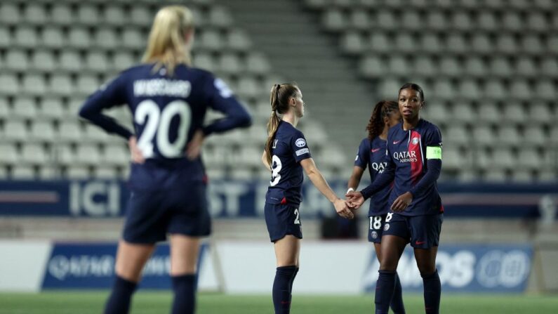 Le PSG a été battu à domicile jeudi par le Bayern Munich, enchaînant une deuxième défaite en deux journées de Ligue des champions. (Photo : FRANCK FIFE/AFP via Getty Images)