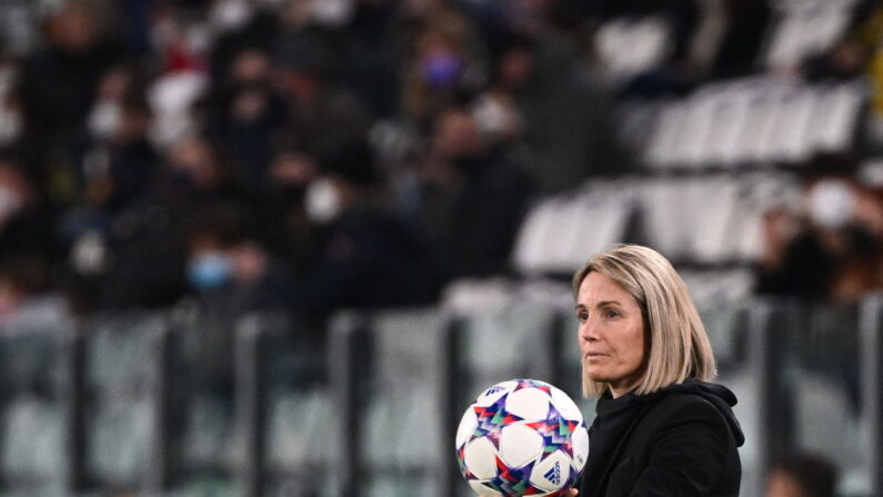 Petit succès pour les Lyonnaises: l'OL s'est imposé 2 à 0 aux dépens du club autrichien de Sankt Pölten mercredi. (Photo : MARCO BERTORELLO/AFP via Getty Images)