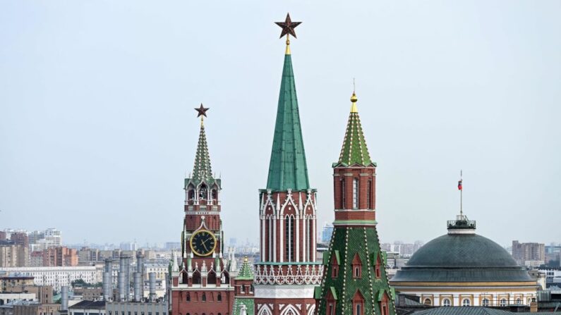 Les tours du Kremlin (Photo KIRILL KUDRYAVTSEV/AFP via Getty Images)