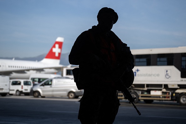 La Suisse, plaque tournante de l'espionnage russe et chinois. (Photo FABRICE COFFRINI/AFP via Getty Images)