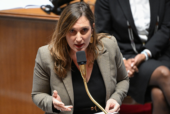 La ministre déléguée en charge de l’Enseignement et de la Formation professionnels, Carole Grandjean. (BERTRAND GUAY/AFP via Getty Images)