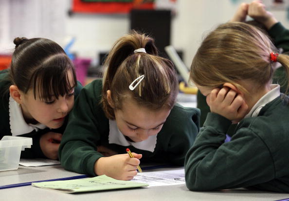 Les élèves du Bridge Learning Campus, à Bristol, en Angleterre. (Matt Cardy/Getty Images)