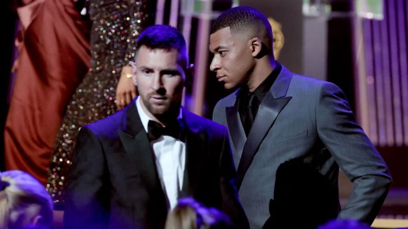 Lionel Messi, Erling Haaland et Kylian Mbappé sont les trois nommés pour le prix du meilleur joueur de l'année décerné par la Fifa le 15 janvier à Londres, a annoncé jeudi la Fédération internationale de football. (Photo : FRANCK FIFE/AFP via Getty Images)