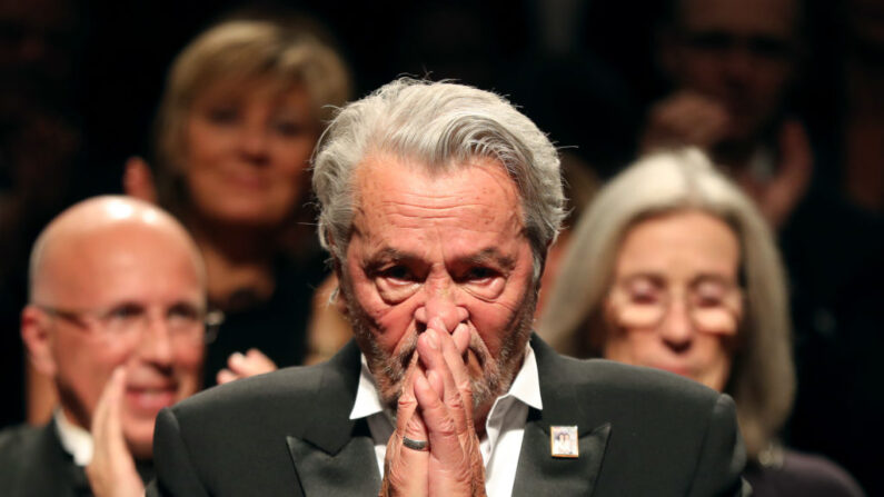 Alain Delon, à Cannes, le 19 mai 2019. (Photo VALERY HACHE/AFP via Getty Images)