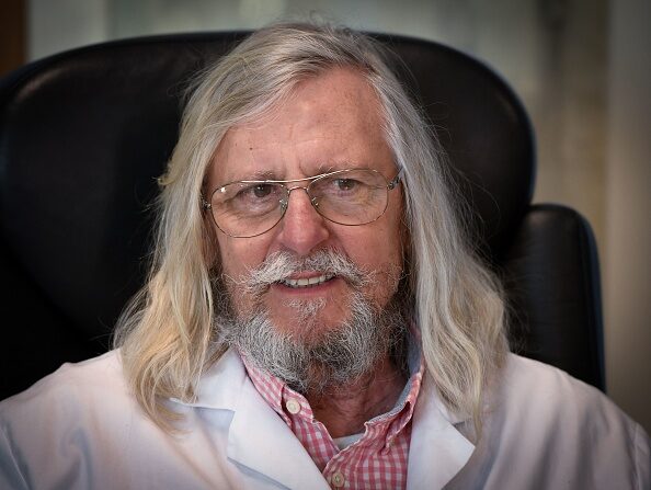 Le professeur Didier Raoult. (GERARD JULIEN/AFP via Getty Images)