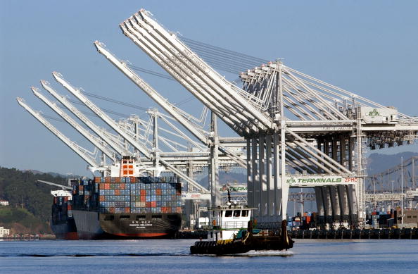 Le conglomérat industriel ABB fournit  des logiciels et équipements aux grands fabricants de grues, y compris à des entreprises chinoises. (Photo : Justin Sullivan/Getty Images)